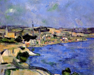 henri peintre - La Baie d’lEstaque et Saint Henri Paul Cézanne